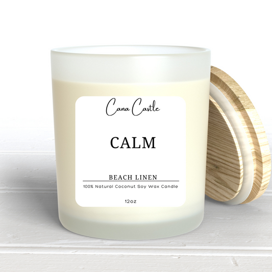 Calm - Beach Linen Scented Candle