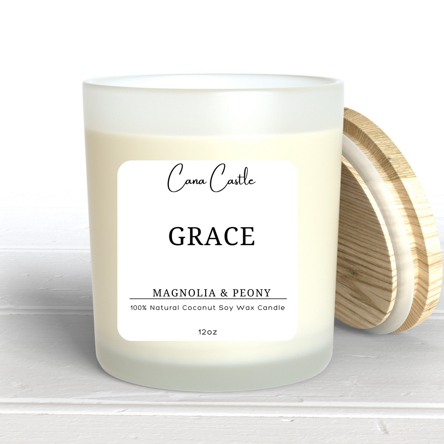 Grace - Magnolia & Peony Scented Candle