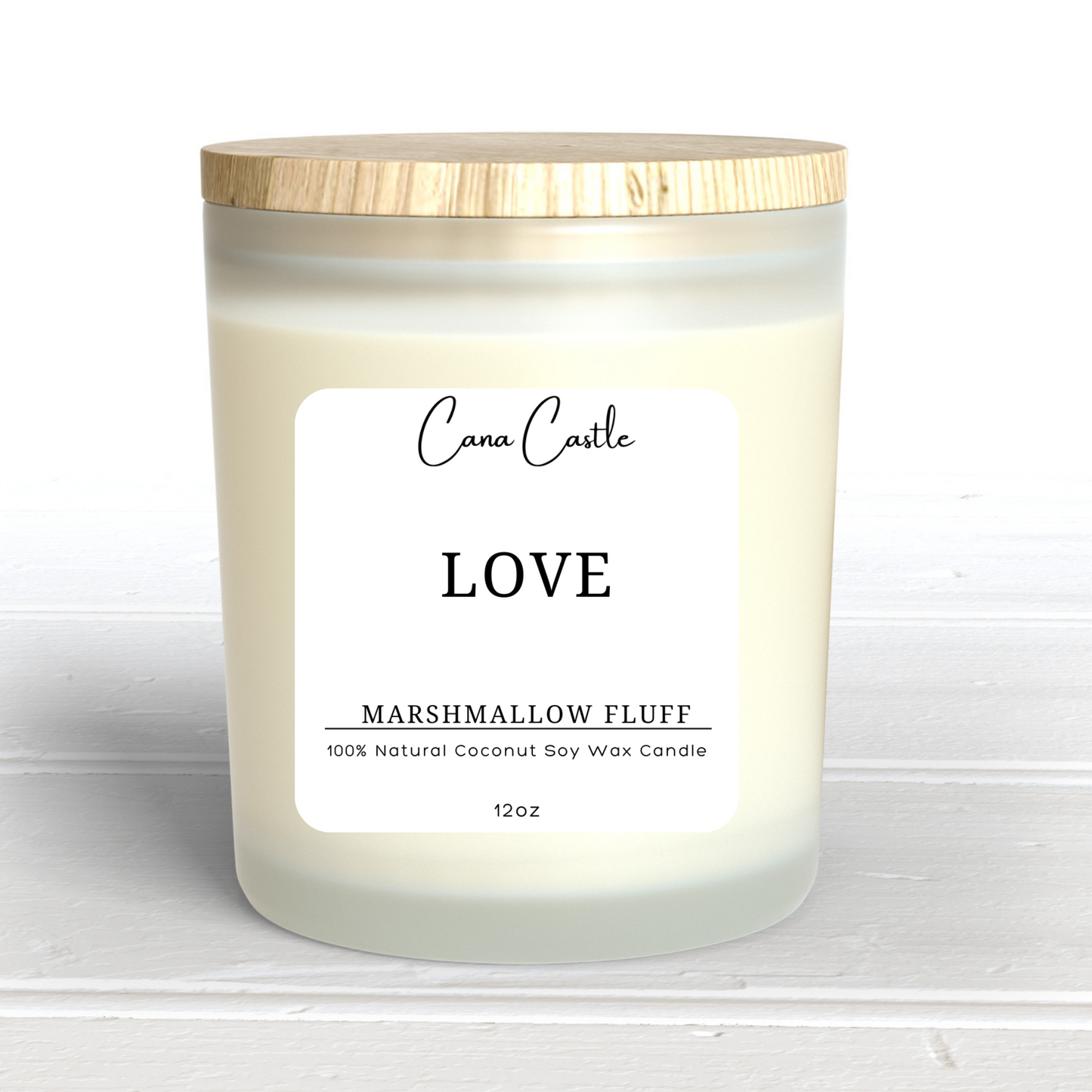 Love - Marshmallow Fluff Scented Candle