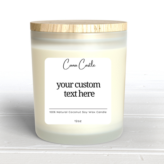 CUSTOM CANDLE - Scented Candle