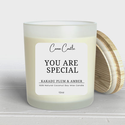 YOU ARE SPECIAL - Kakadu Plum & Amber Scented Candle